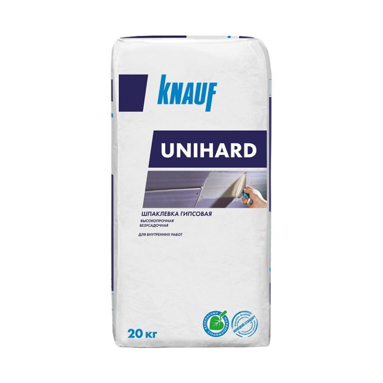 Шпаклевка гипсовая Knauf Unihard, 20 кг — изображение 2