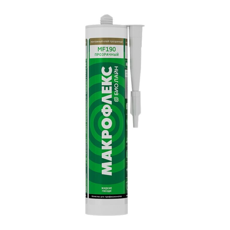 Клей Makroflex Bio Line MF190 прозрачный (0,28 кг) — изображение 2