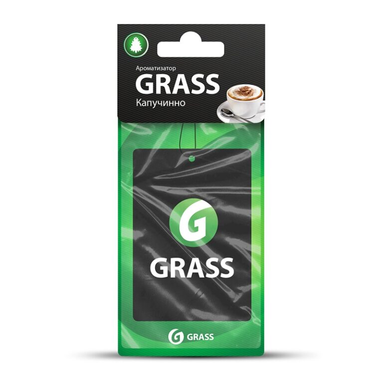 Ароматизатор картонный Grass, капучино — изображение 2