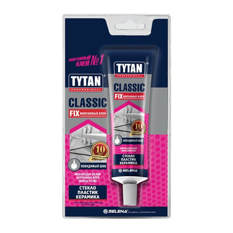 Клей монтажный Tytan Classic Fix прозрачный (100 мл) — изображение 2