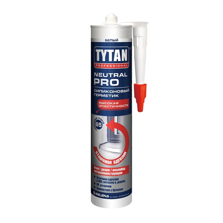 Герметик силиконовый Tytan Neutral Pro белый (0,28 л) — изображение 2