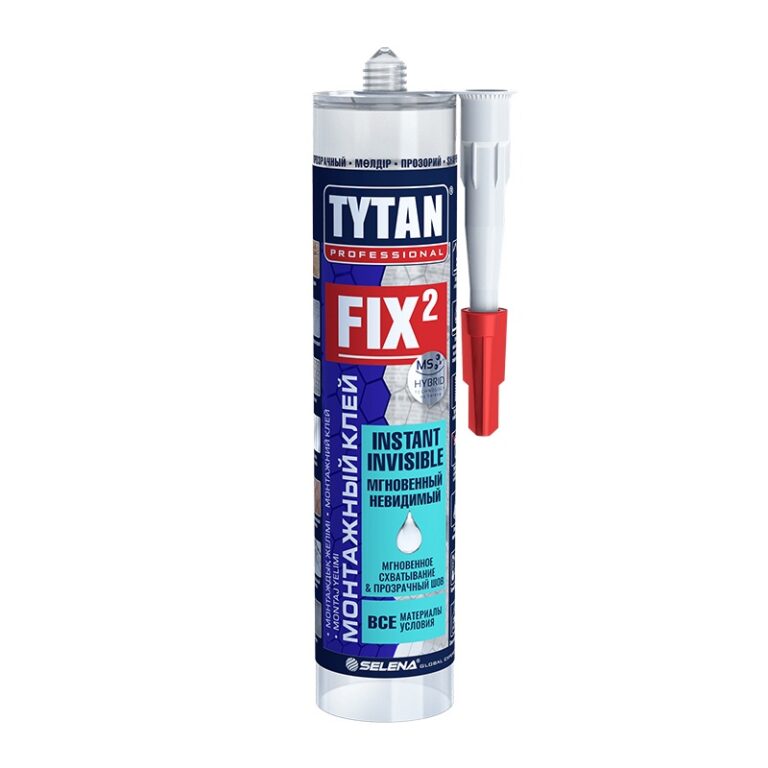Клей монтажный Tytan Fix² Instant Invisible (0,29 л) — изображение 2