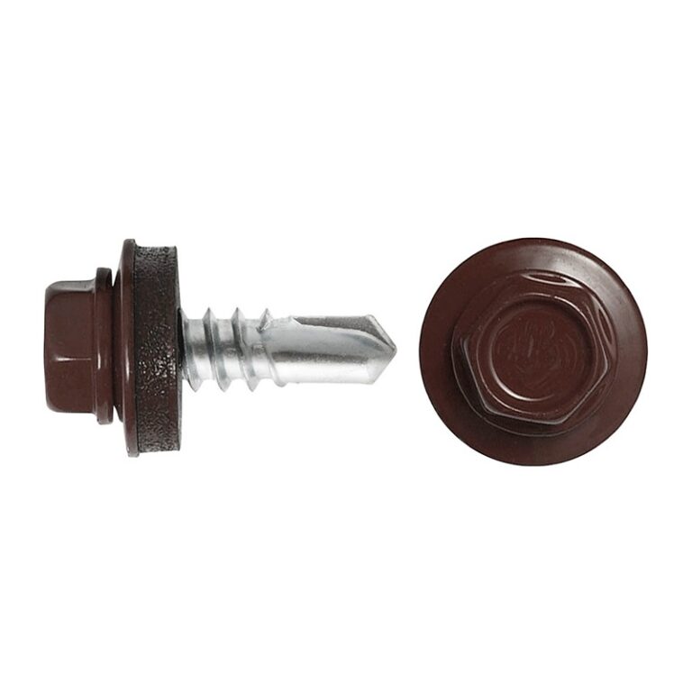 Саморез кровельный SWFS Premium RAL-8017 ZP 5,5х19 (200 шт) — изображение 2