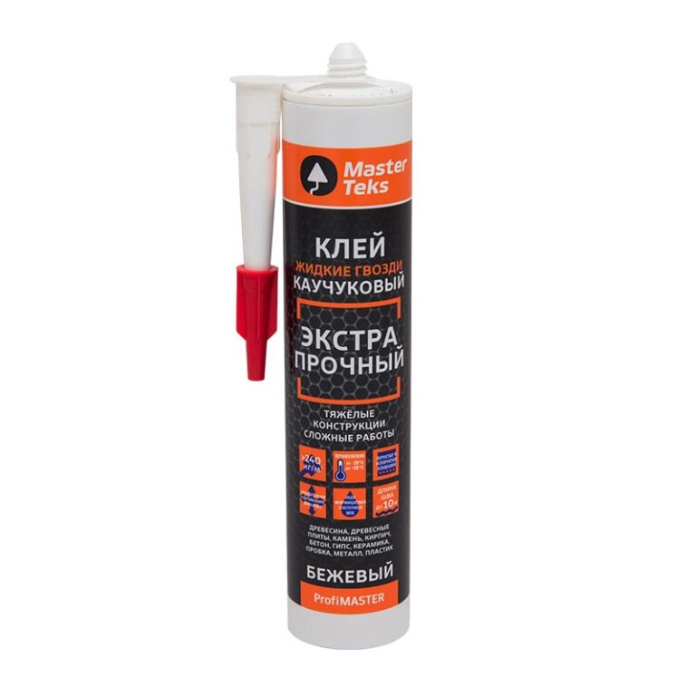 Клей MasterTeks ProfiMaster 240 кг/м2 экстрапрочный бежевый (0,387 кг) — изображение 2