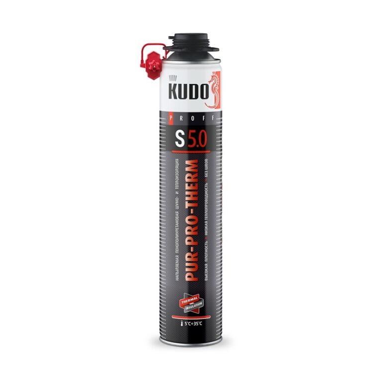 Теплоизоляция напыляемая Kudo Kuppter 10S5.0, бесш., высок.плотность (1 л) — изображение 2