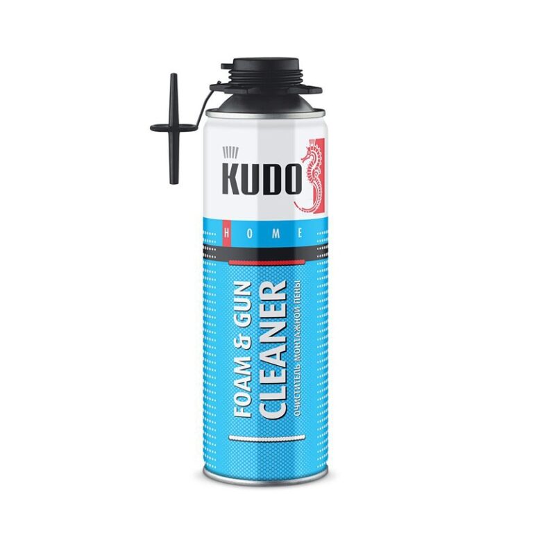 Очиститель монтажной пены Kudo Home Foam&Gun Cleaner (0,65 л) — изображение 2