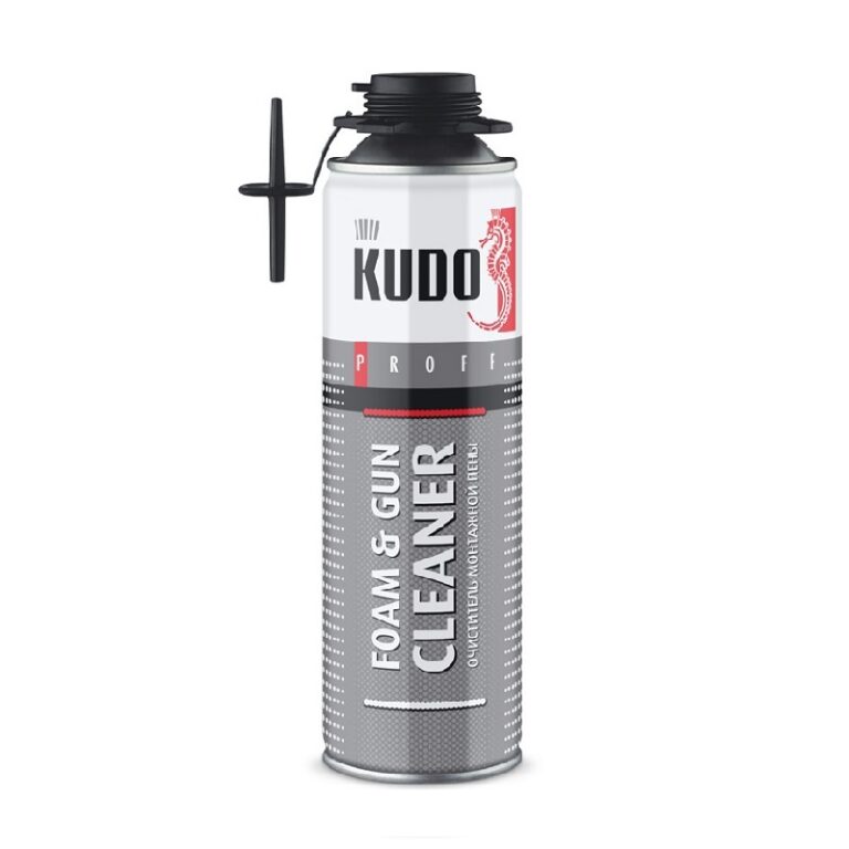 Очиститель монтажной пены Kudo Proff Foam&Gun Cleaner (0,65 л) — изображение 2