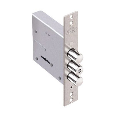 Эльбор 1.02.07.5 5 кл Лазурит б/о Замок врезной б/ручек (20)