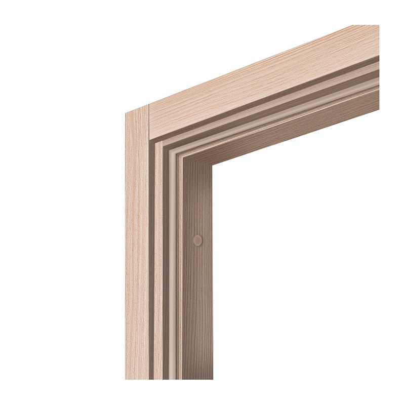 Коробка дверная Olovi, экошпон, однопол., дуб беленый, с/ф (М9 850х2035 мм), 32х80 мм — изображение 5