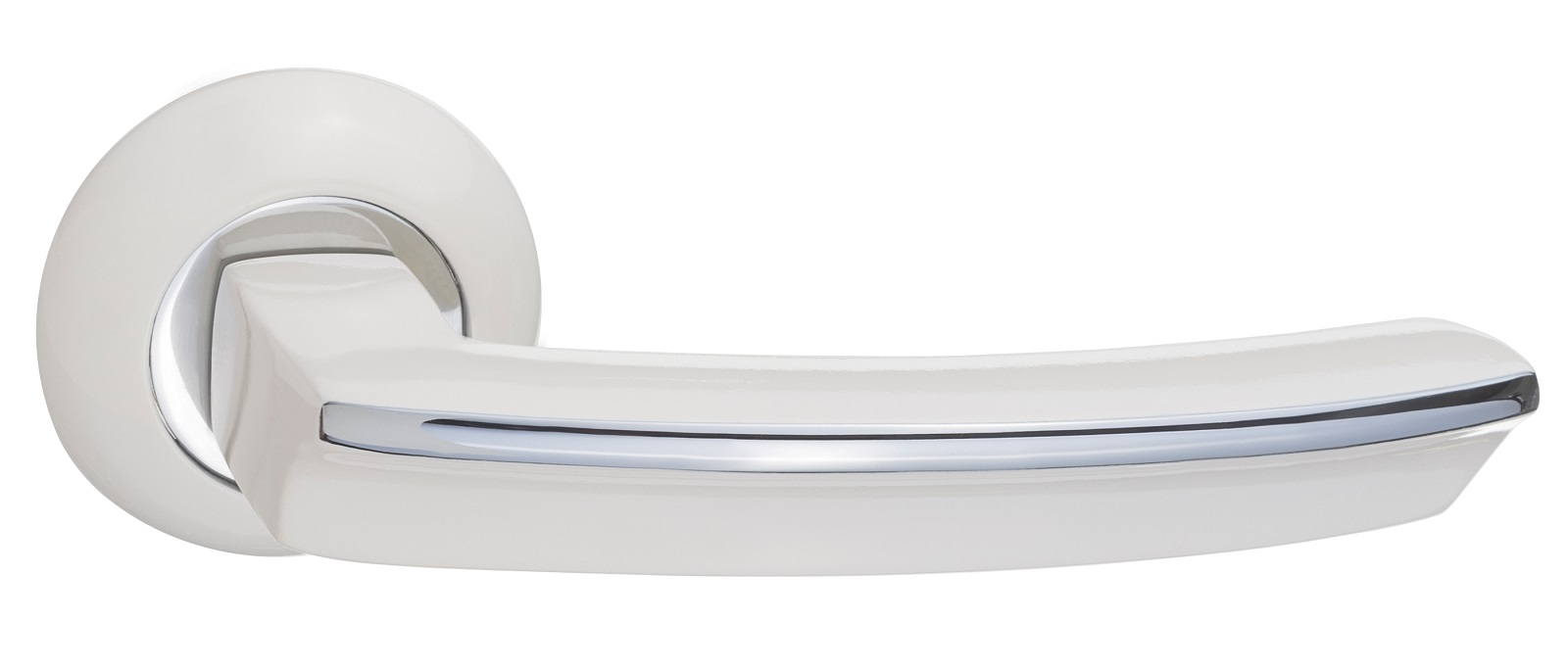 RENZ DH 428-08 W/CP Ровиго белый/хром блест. Комплект ручек (20)