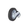 Колесо поворотное SCt 63 160 мм резина с болтом (F)