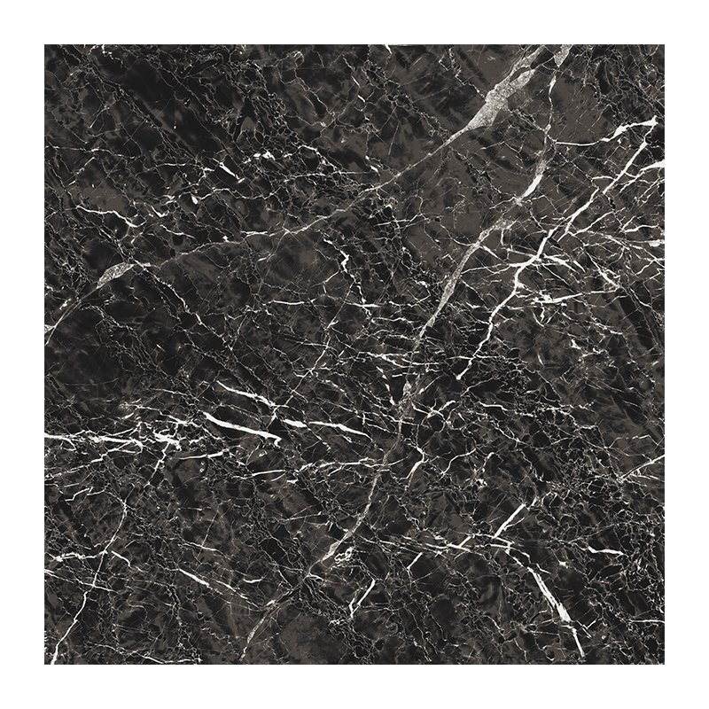 Керамогранит Grasaro Super marbel, черный мрамор, 600х600х9 мм