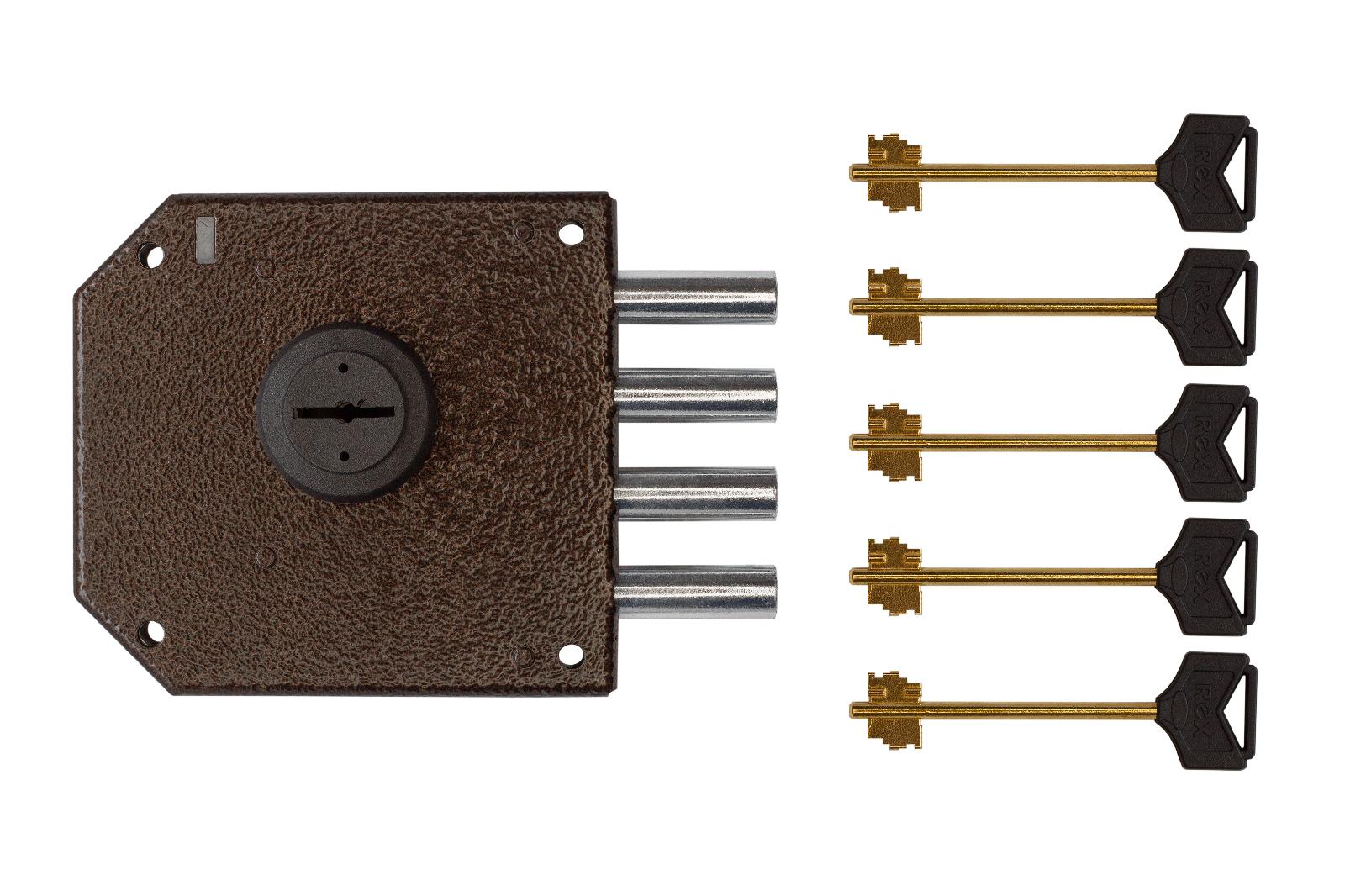 Эльбор ReX 2.14 5кл б/о (1.05.51) Замок накладной тяж. (10)
