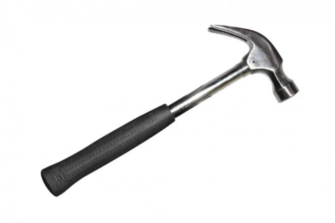 Молоток-гвоздодер с металлической рукояткой UNIVERSE 450 гр — изображение 4