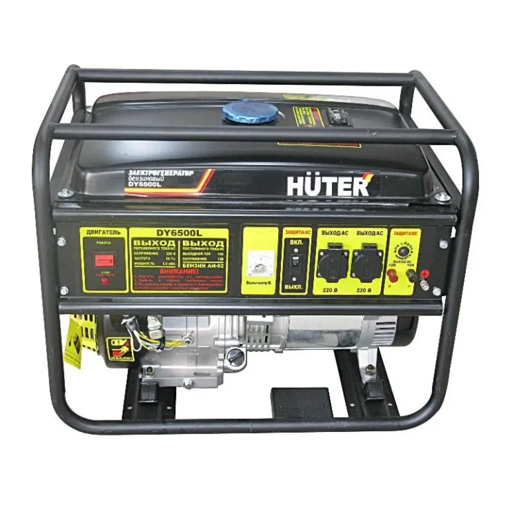 Электростанция бензиновая Huter DY6500L (220В)