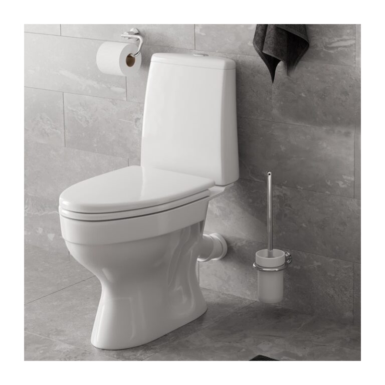 Унитаз-компакт Gesso Home de luxe W101, косой выпуск, 620х360х780 мм — изображение 3