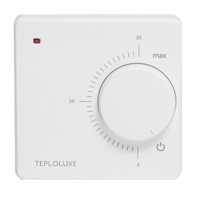 Терморегулятор Teplolux механический LC 001, белый