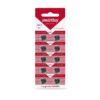 Батарейка алкалиновая Smartbuy, тип LR44/AG13, 1,5 В (10 шт)