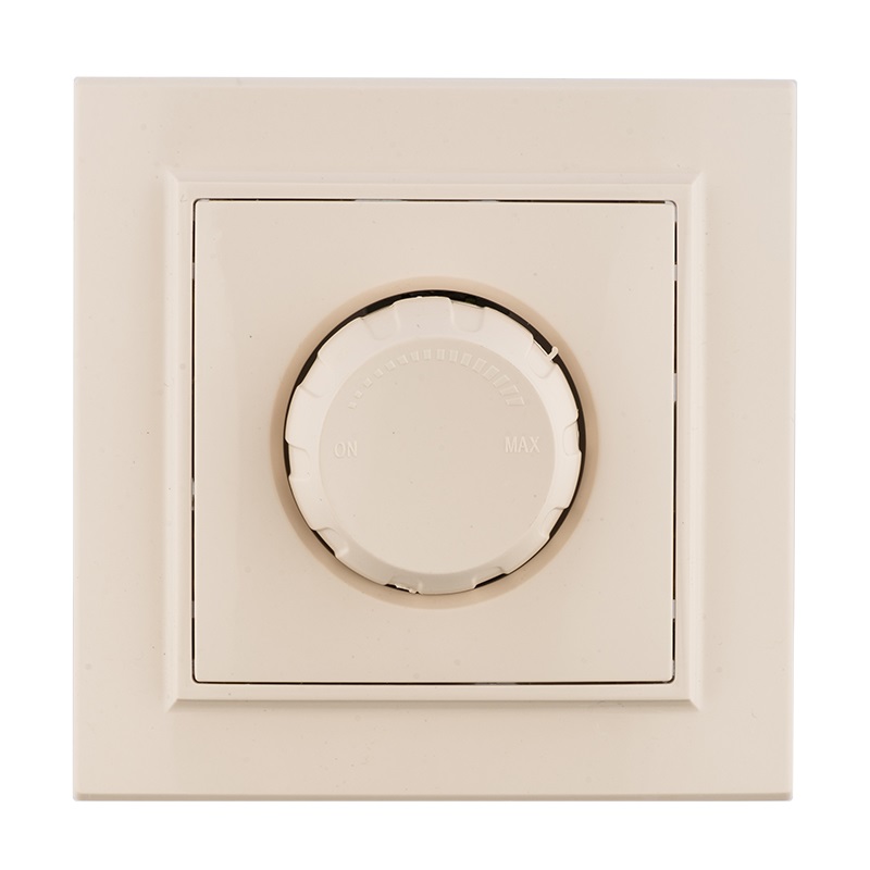 Светорегулятор с/у Минск ERD06-101-20, поворотный, бежевый