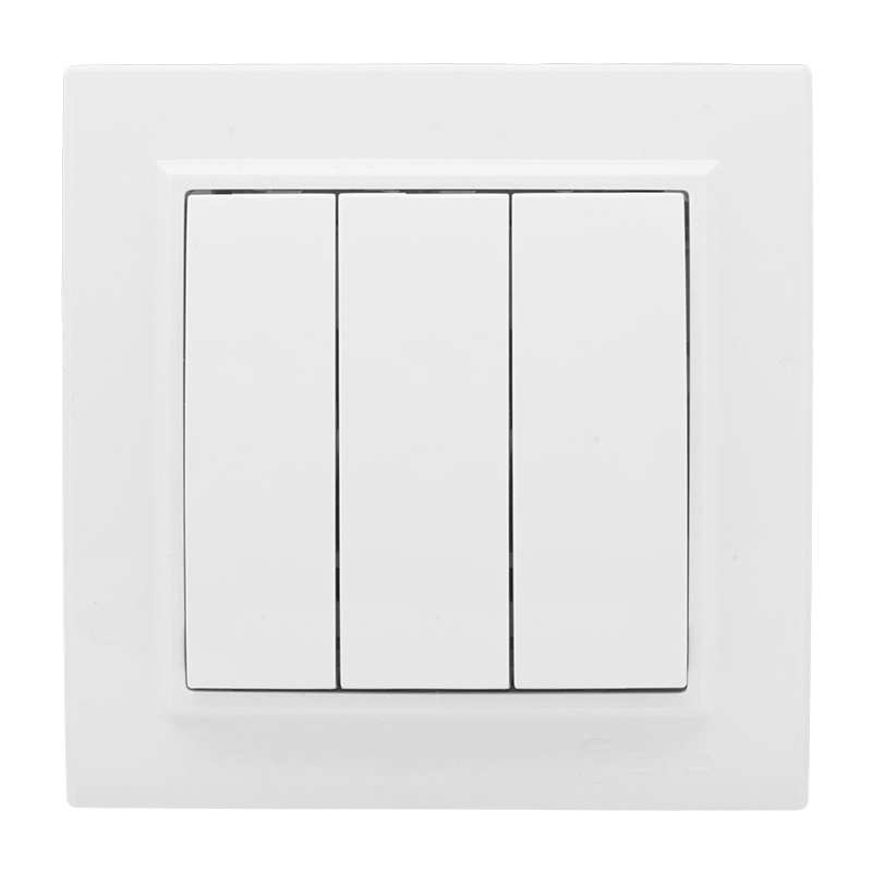 Выключатель с/у Минск ERV10-024-10, 3 клавиши, б/инд, белый