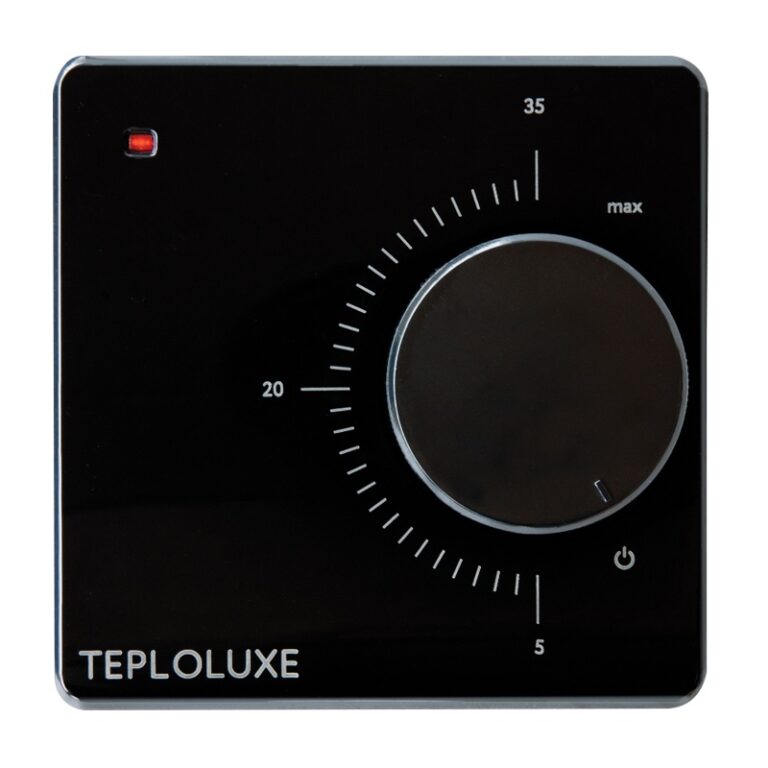 Терморегулятор Teplolux механический LC 001, черный