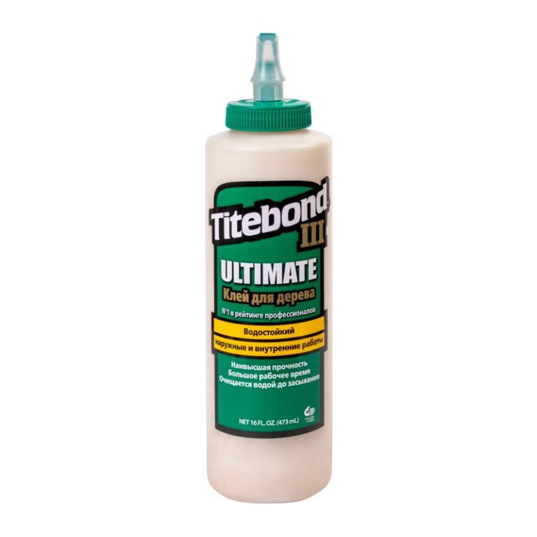 Клей для столярных работ Titebond Ulimate III Wood Glue (0,473л)