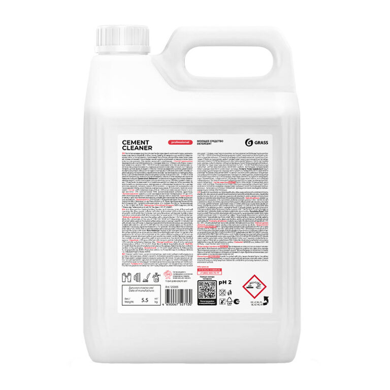 Средство моющее кислотное Grass Cement Cleaner (5 л) — изображение 2