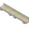 Лоток водоотводный мелкосидящий CompoMax Drive DN150 полимербетонный H80 кл. D,E