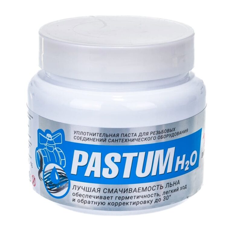 Паста для уплотнения резьбовых соединений Pastum, вода(400 гр) — изображение 2