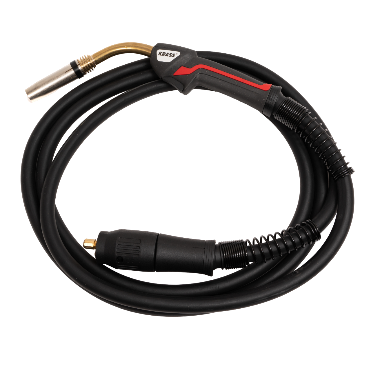 Горелка MIG 24KD, 5 м, 250 А СО2 (ПН 60%), Проволока: 0,8-1,2 мм, евроразъем KRASS