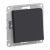 Переключатель с/у Atlasdesign Aqua ATN441061, 1 клавиша, б/инд, IP44, карбон