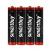 Батарейка солевая Smartbuy, тип R03/АAA, 1,5 В (4 шт)