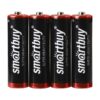 Батарейка солевая Smartbuy, тип R6/AA, 1,5 В (4 шт)