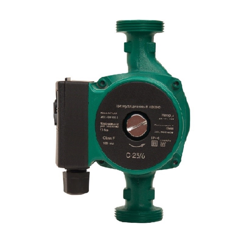 Насос циркуляционный 3 скорости, 25/6-130мм, 230В, t=110C — изображение 2