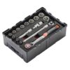 Набор 6-гран. торцевых гаечных ключей 1/4",ROBOX, 17 предметов