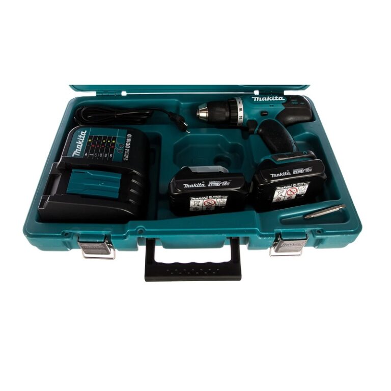Дрель-шуруповерт Makita DDF453SYE LXT, 2 аккумулятора Li-ion (1,5Ач), 18V, 13 мм, 42 Нм, кейс — изображение 7