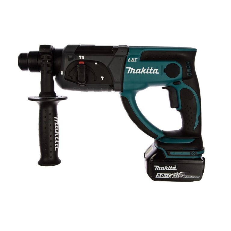 Перфоратор аккумуляторный Makita DHR202RF LXT, SDS-plus, 20 мм, 3 режима, 1,9Дж, 18V, Li-ion 3Ач, кейс — изображение 2
