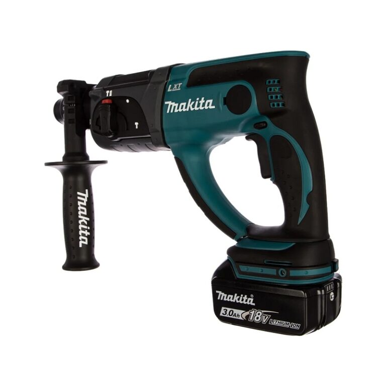 Перфоратор аккумуляторный Makita DHR202RF LXT, SDS-plus, 20 мм, 3 режима, 1,9Дж, 18V, Li-ion 3Ач, кейс — изображение 4