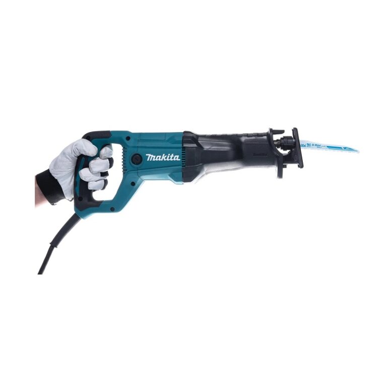 Пила сабельная сетевая Makita JR3051TK, 1200Вт, глубина 255/130 мм, ход 30 мм — изображение 8