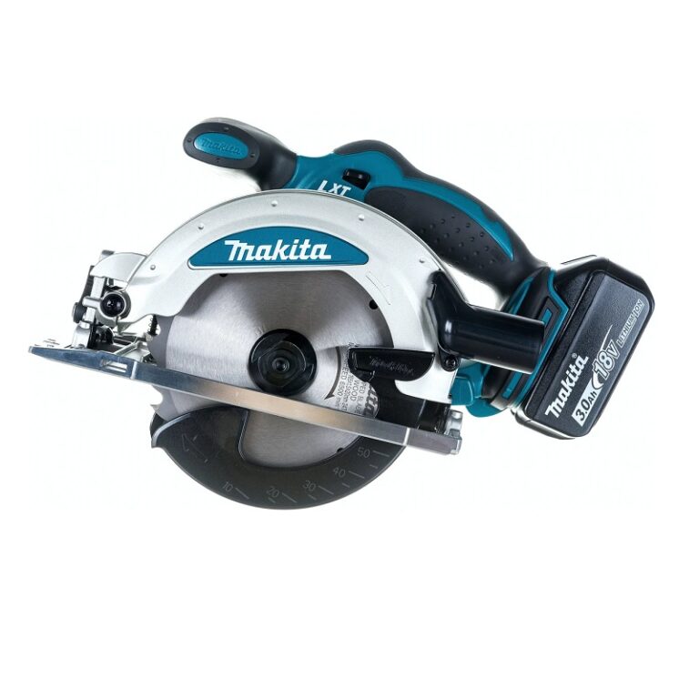 Пила циркулярная аккумуляторная Makita DSS610RF LXT, d=165 мм, глубина=57 мм, 18V, Li-ion 3Ач, кейс — изображение 2