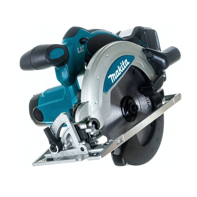 Пила циркулярная аккумуляторная Makita DSS610RF LXT, d=165 мм, глубина=57 мм, 18V, Li-ion 3Ач, кейс — изображение 3