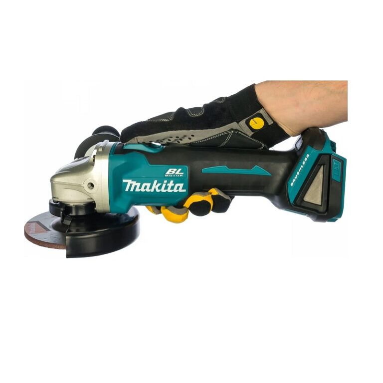 Шлифмашина угловая аккамуляторная УШМ Makita DGA504Z, d=125 мм, 18V, Li-ion без АКБ иЗУ — изображение 4