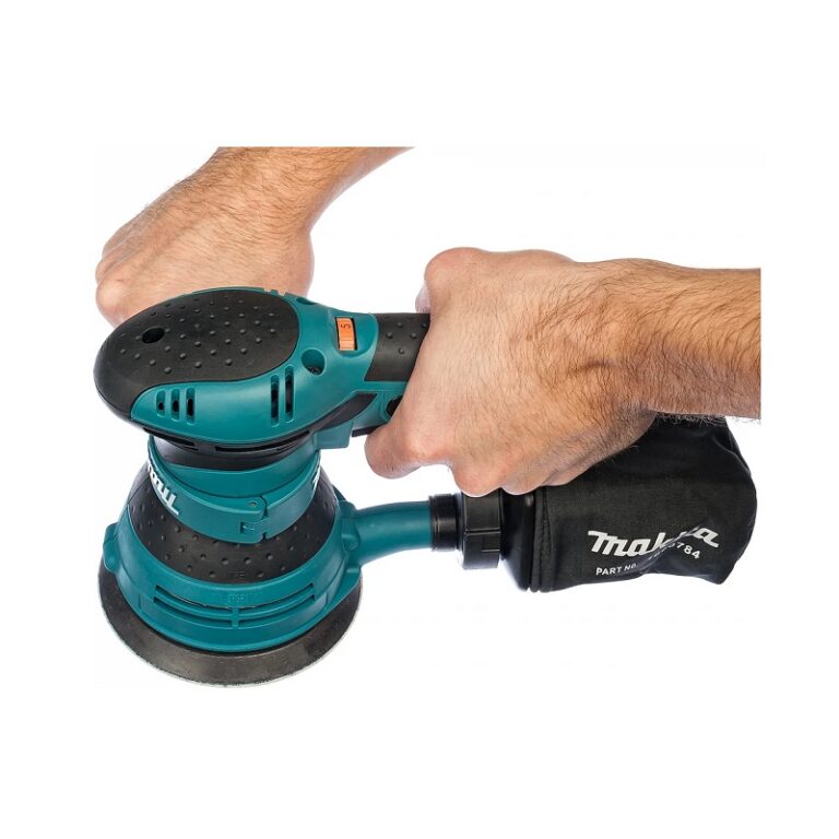 Шлифмашина эксцентриковая сетевая Makita BO5041, 0,3кВт, d=125 мм. амплитуда=2,8мм — изображение 7