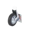 Колесо поворотное резина SCb 63 160 мм с тормозом (F)