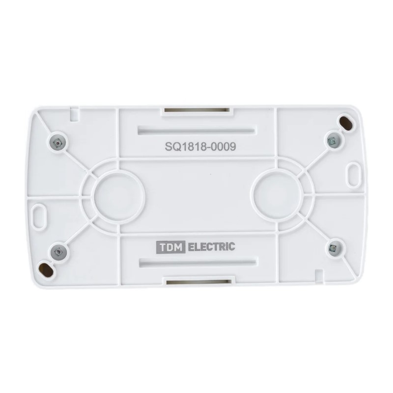 Розетка о/у Селигер SQ1818-0009, 2 гнезда, с/з и крышкой, IP54, белая — изображение 5