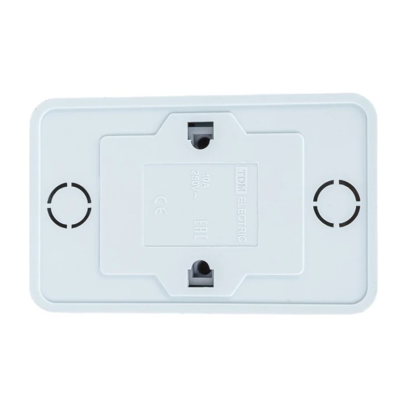 Розетка о/у Ладога SQ1801-0017, 2 гнезда, б/з, белая — изображение 5