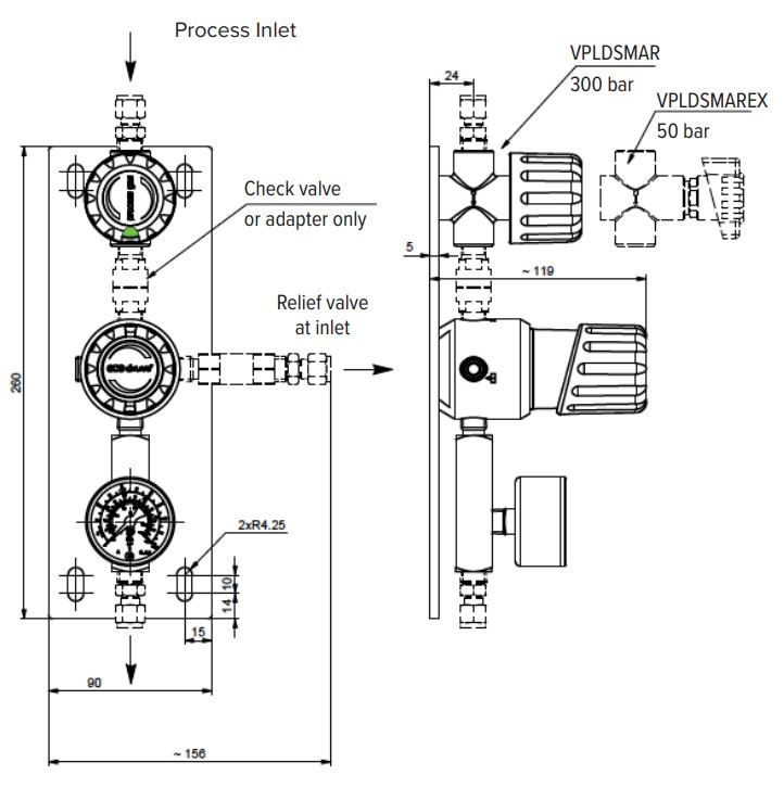Точка доступа PSLH из нержавеющей стали