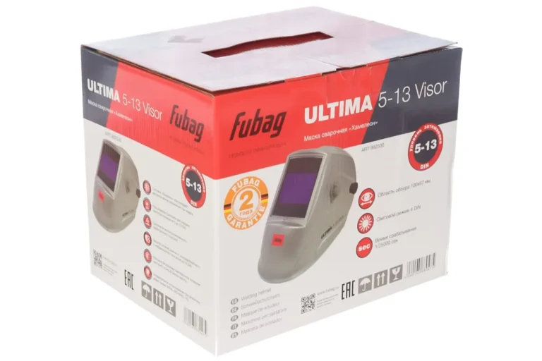 Маска сварщика "Хамелеон" Fubag ULTIMA 5-13 Visor (100х67мм), 992530 — изображение 5