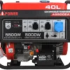 Генератор A-iPower A5500EA(1 фазная с электростартером и разъёмом ATS)