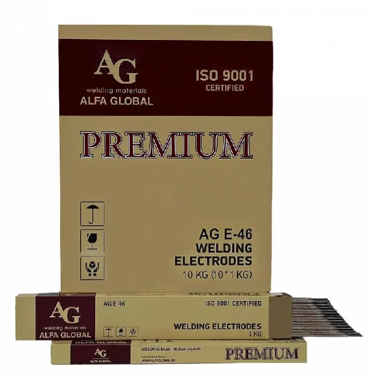 ОК-46.00 ф 4мм Электрод сварочный AG E-46 PREMIUM d=4,0*350 5 кг (аналог ЭСАБ-СВЭЛ)